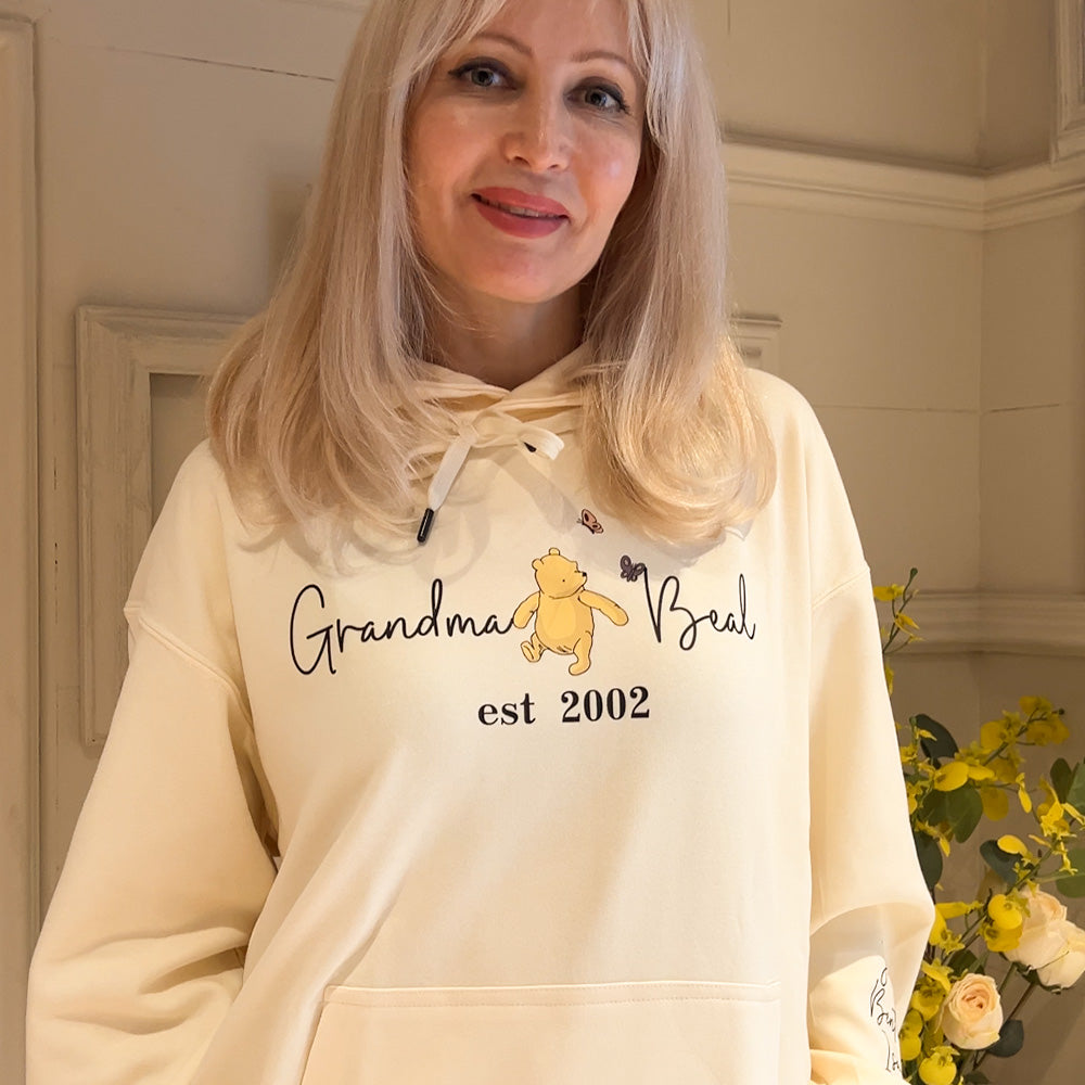 Personalisiertes Mama Bär T-Shirt/Sweatshirt/Hoodie - Geschenk für Mama