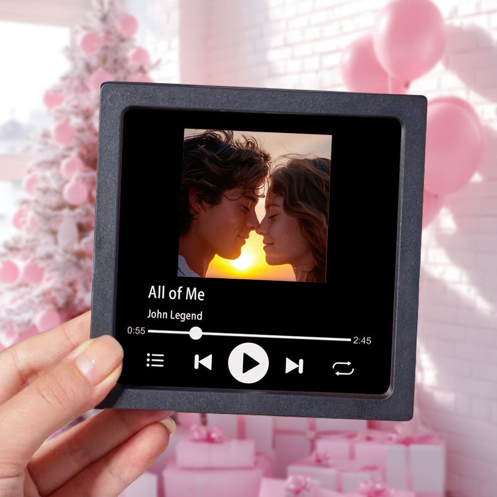 Personalisierter Fotoalbum-Kühlschrankmagnet, spielt ein ganzes Lied, das wir laden, personalisierter Kühlschrankmagnet, individueller Musikmagnet