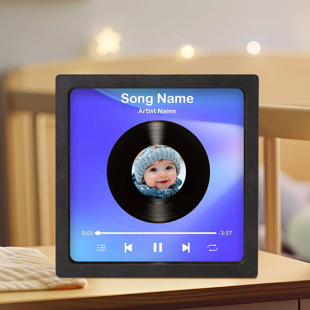 Tap To Play, individueller Musikmagnet, individueller Kühlschrankmagnet, Musik-Player-Magnet, Geburtstagsgeschenk | Jubiläumsgeschenk | Hochzeitsgeschenk