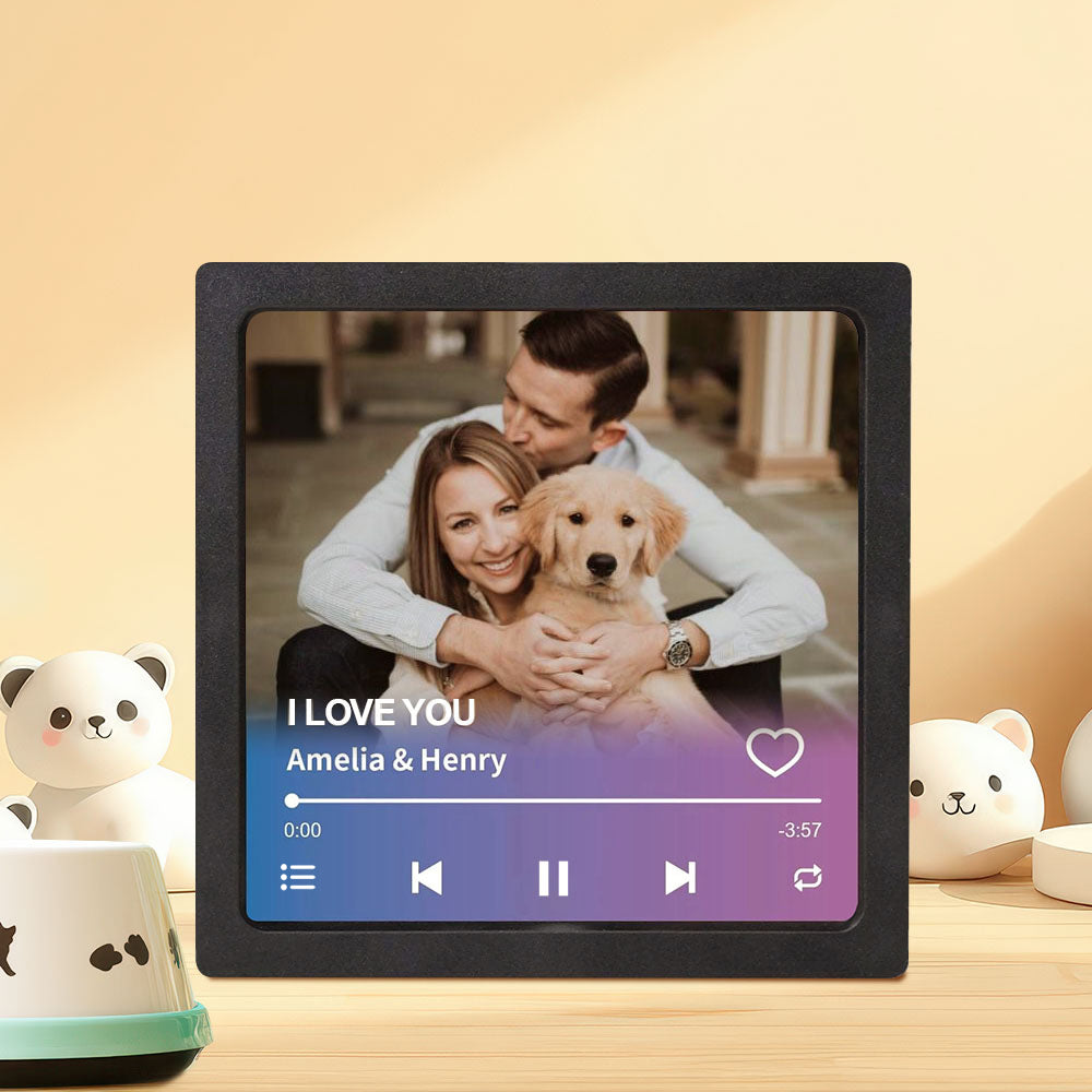 Personalisierte Kühlschrank Musik Magnete Foto Musik Magnet Weihnachtsgeschenke