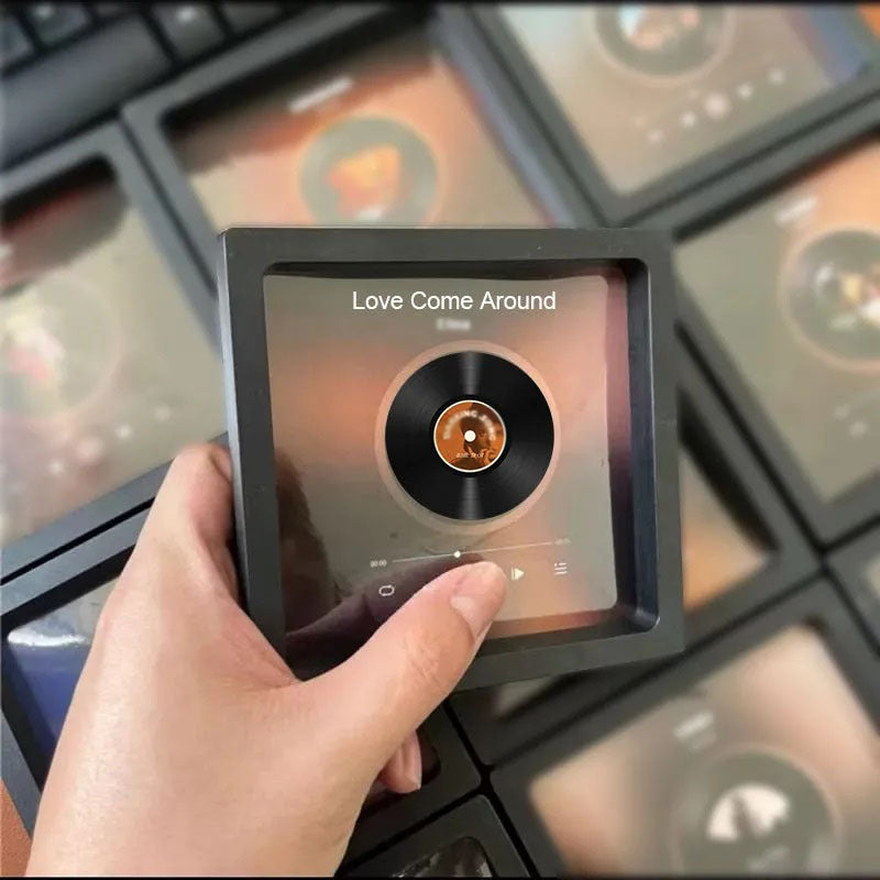 Personalisierter Album-Kühlschrankmagnet - Kann Musik abspielen