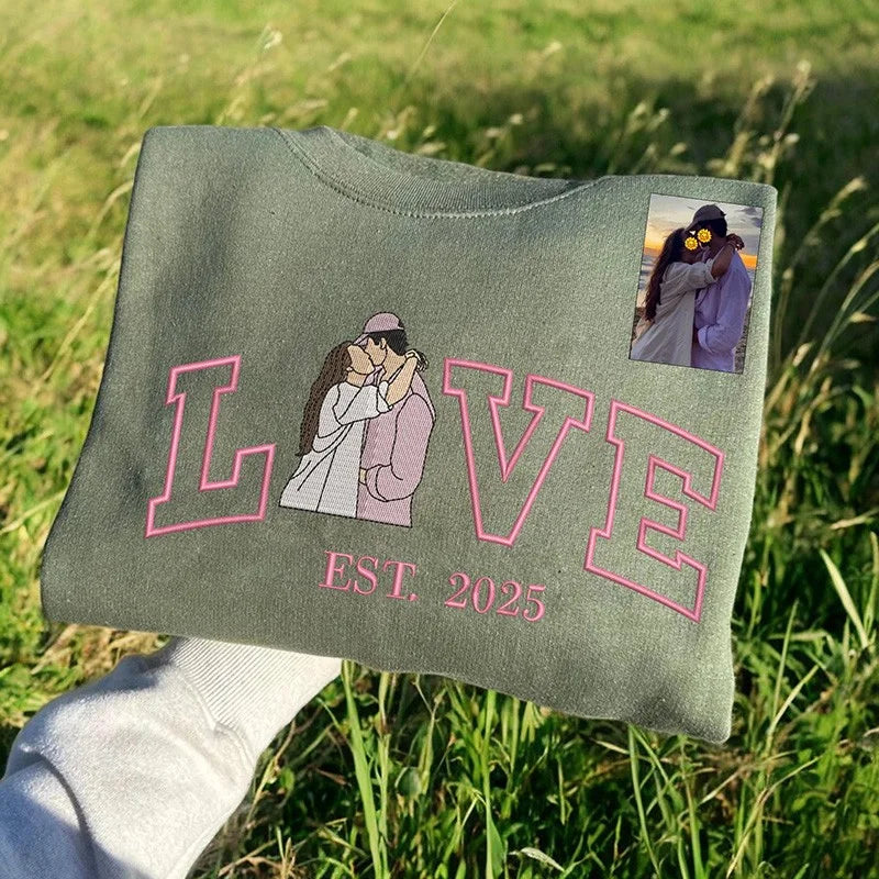 Bestickte Hoodies für Paare: Das ultimative Valentinstags-Andenken