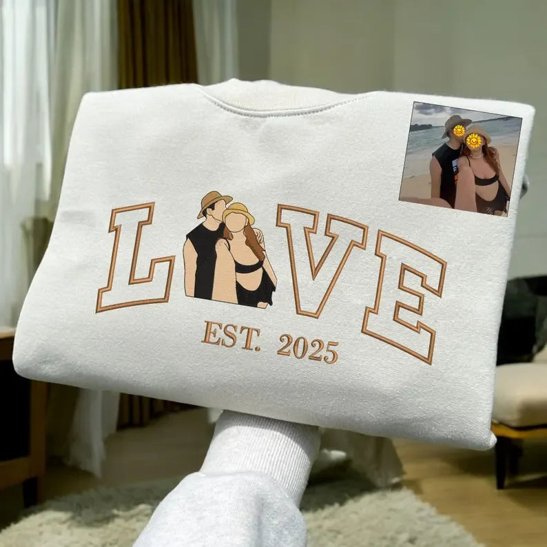 Bestickte Hoodies für Paare: Das ultimative Valentinstags-Andenken