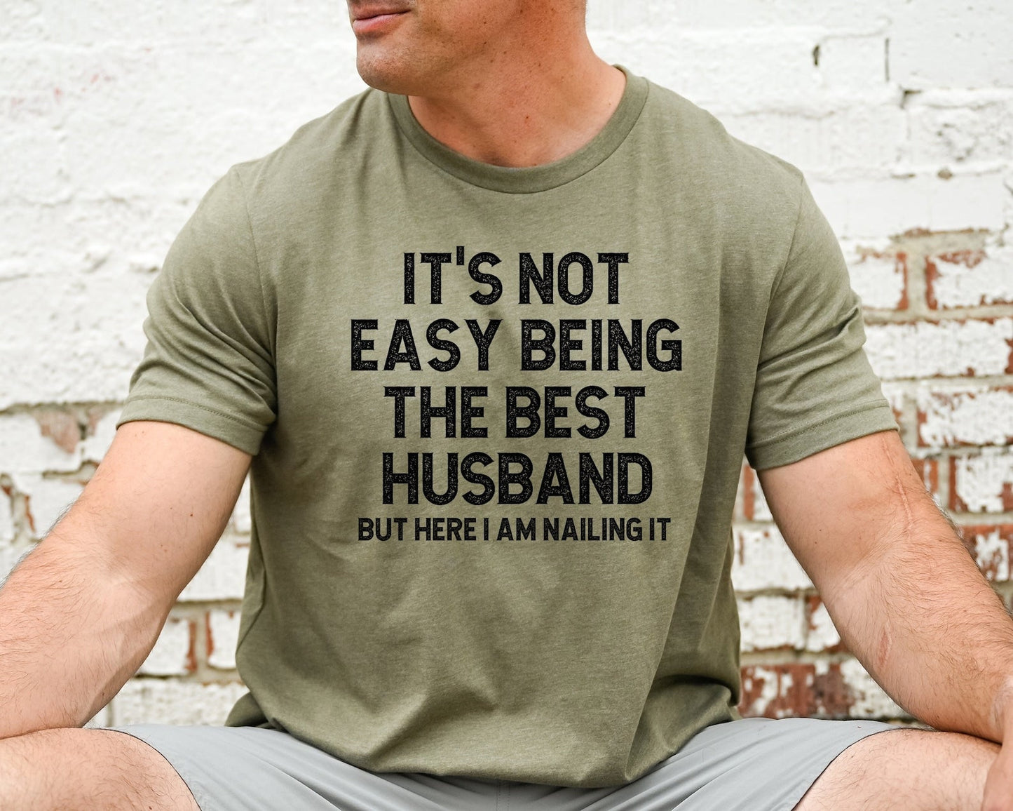Geburtstagsgeschenk für den neuen Ehemann, T-Shirt für den besten Ehemann, Shirt für frisch Verheiratete zum Jahrestag des Ehemanns