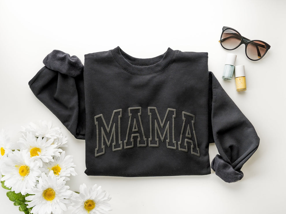 Mama Sweatshirt, Mama Est Sweatshirt, Muttertagsgeschenk, Coole Mama, Erstes Muttertagsgeschenk, personalisiertes Geschenk, Mama Life Shirt, Neues Mama Geschenk