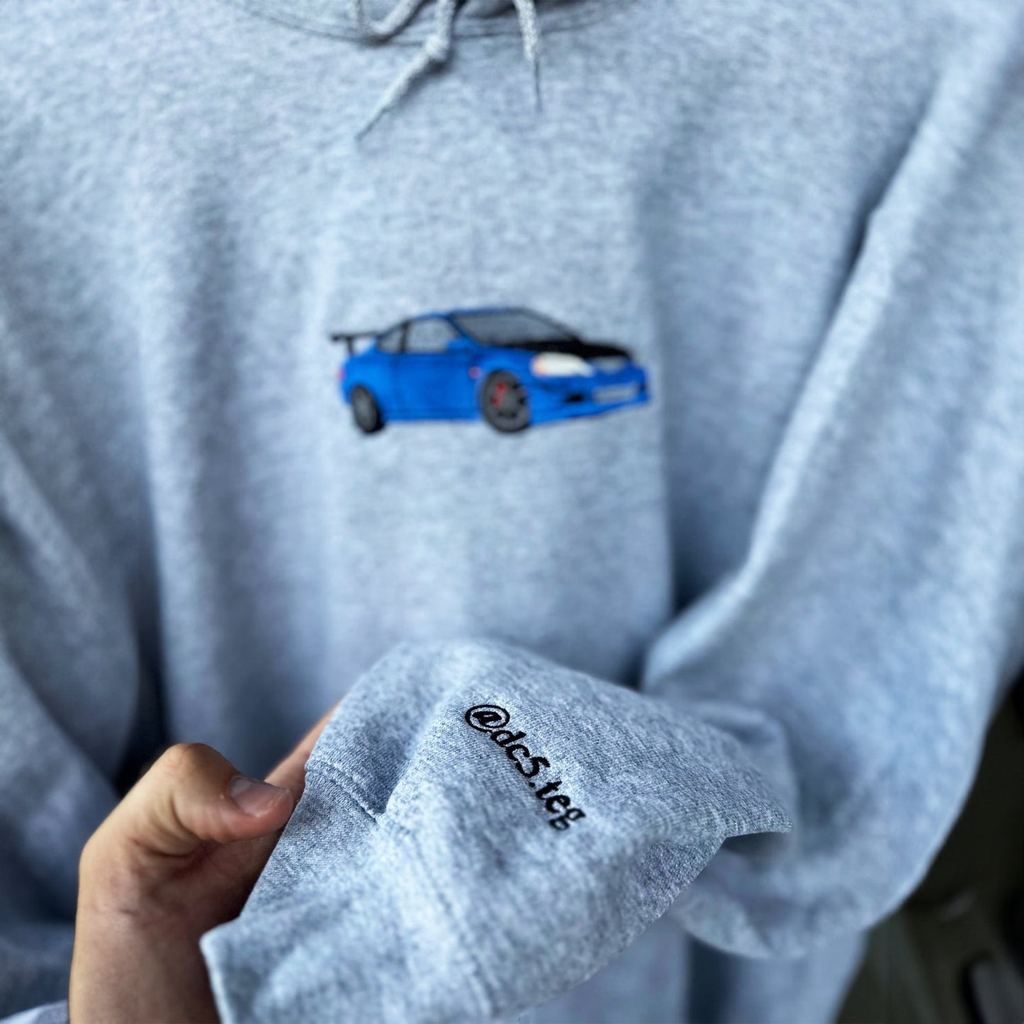 Besticktes Sweatshirt mit Autoumriss, Hoodie, Autoportrait, Truck Portrait, Papa Geschenk, Personalisiertes Sweatshirt, Geschenk für ihn