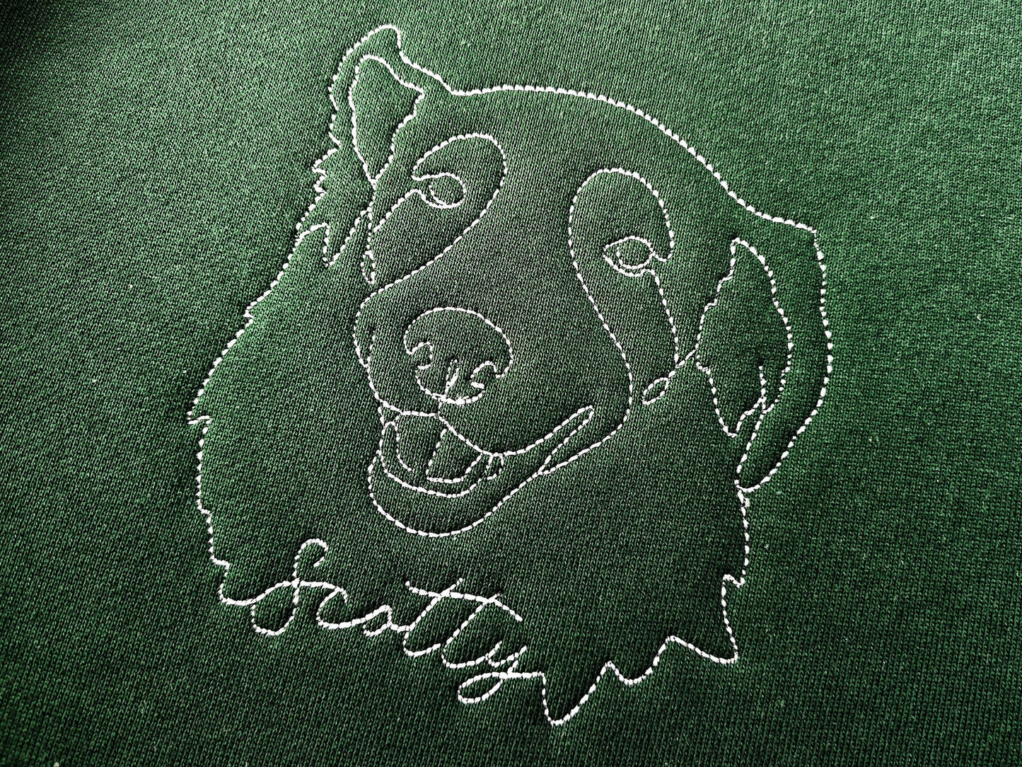 Bestickter Kapuzenpullover Mit Hund, Personalisiertes Einzeiliges Haustier-Sweatshirt, Sweatshirt Für Hundemama, Individuelle Geschenke Für Hundebesitzer
