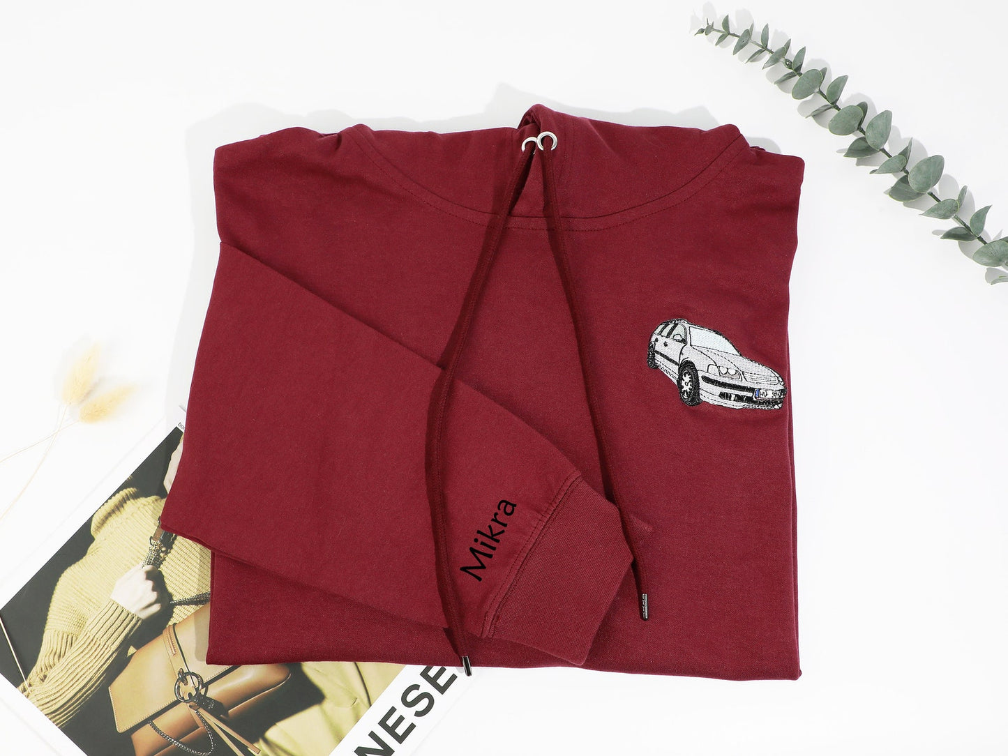 Benutzerdefiniertes Auto besticktes Shirt,Hoodie für Autoliebhaber,Personalisierter Rennauto-Hoodie,Geschenk für Ihn,Auto besticktes Sweatshirt,Geschenk für Papa,Geschenk für Freund