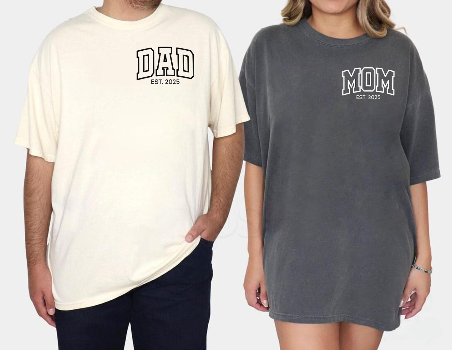 Herzförmiges Zuckergemälde für Papa und Mama – Romantisches Geschenk für Paare – Individuelles geschätztes Datum und Namen