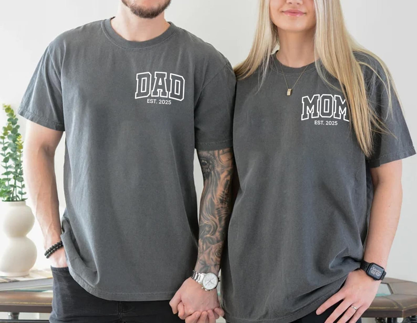 Personalisierte Zuckerfiguren für Papa und Mama – individuelles Geschenk zum geschätzten Datum für Papa und Mama – Hochzeits-/Elterntagsgeschenk