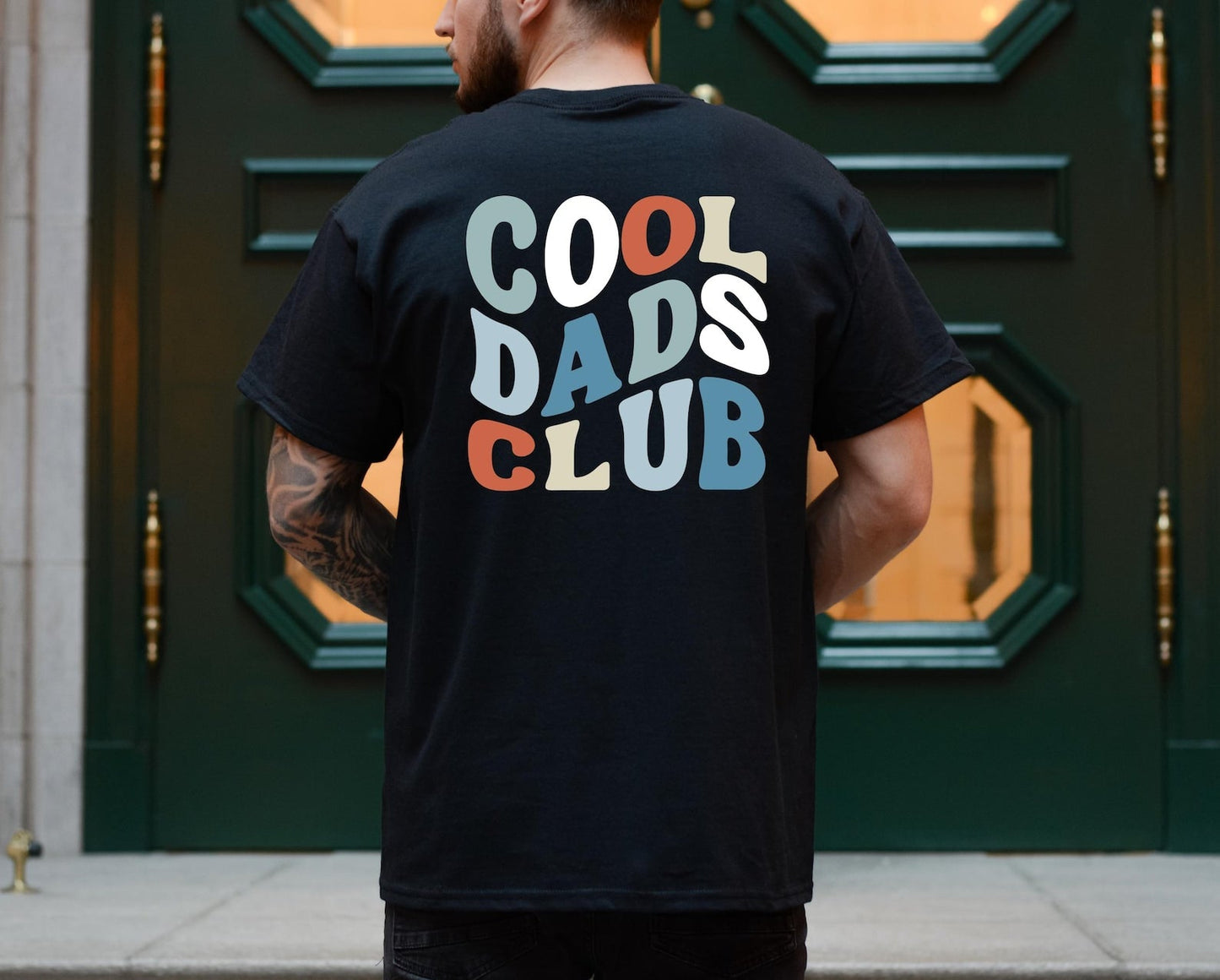T-Shirt Cool Dads Club - Vatertagsgeschenk - Papa Shirt - Geschenk für frischgebackene Väter - Geburtstagsgeschenk für Papa - Herren T-Shirt