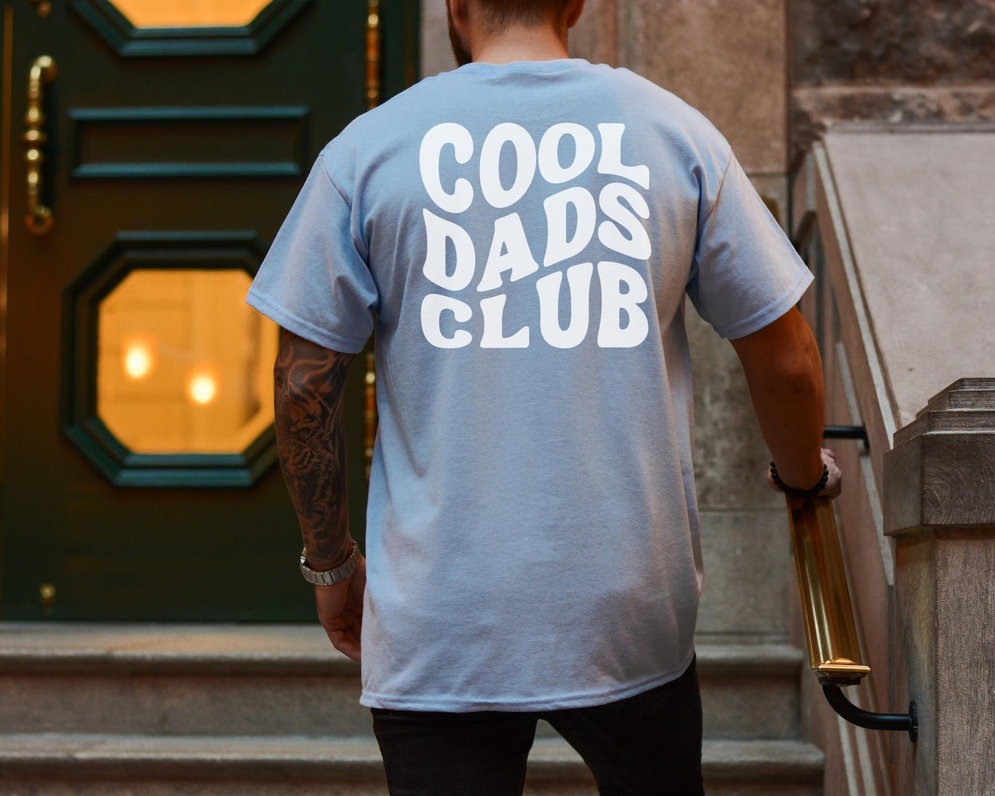 T-Shirt Cool Dads Club - Vatertagsgeschenk - Papa Shirt - Geschenk für frischgebackene Väter - Geburtstagsgeschenk für Papa - Herren T-Shirt