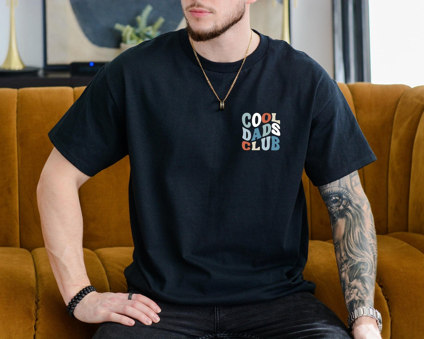 T-Shirt Cool Dads Club - Vatertagsgeschenk - Papa Shirt - Geschenk für frischgebackene Väter - Geburtstagsgeschenk für Papa - Herren T-Shirt