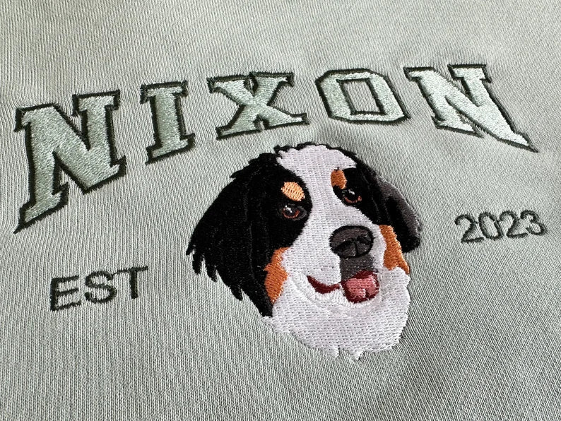 Personalisiertes Hunde-Sweatshirt, individueller Haustier-Gesichts-Hoodie von Ihrem Foto