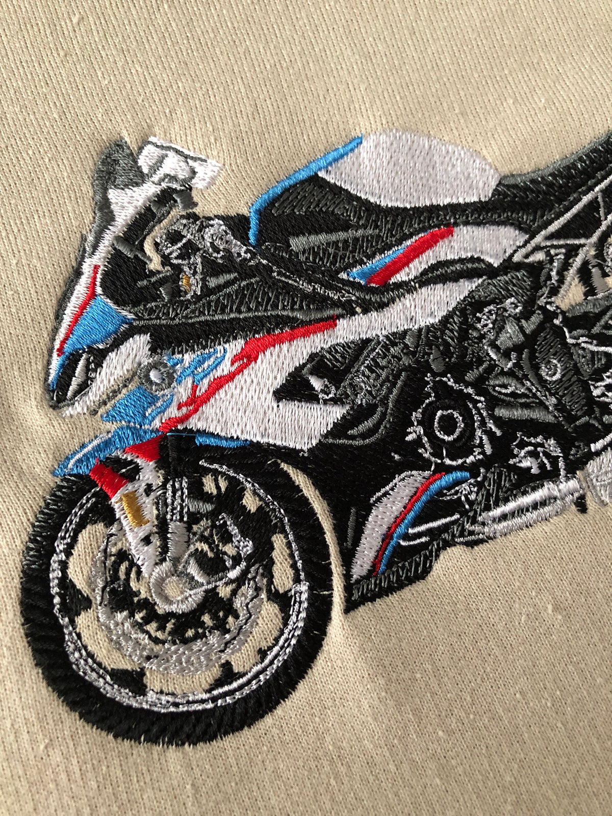 Motorrad, Freund, bestickte Auto-Kapuzenpullover, individuelles Liebesgeschenk für Freund, Auto-Enthusiasten, Geschenk