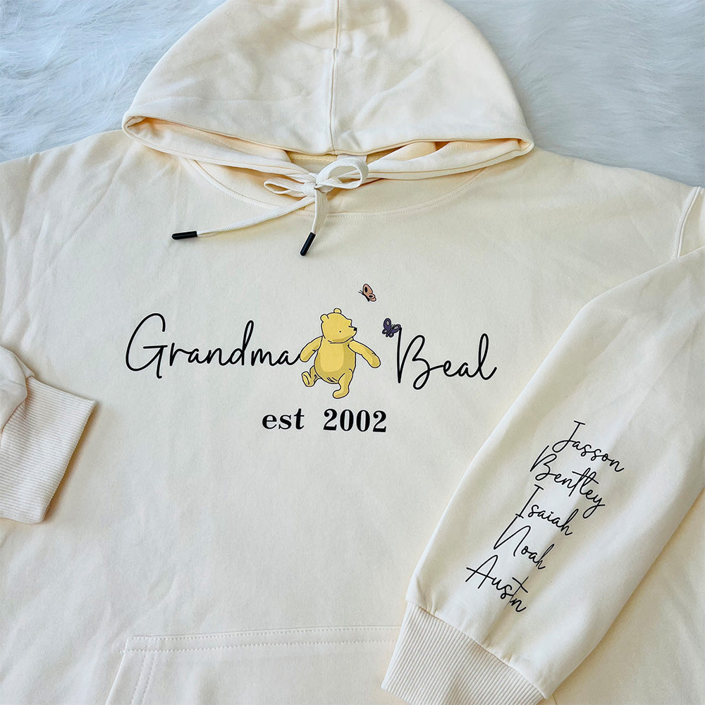 Personalisiertes Mama Bär T-Shirt/Sweatshirt/Hoodie - Geschenk für Mama