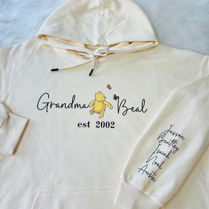 Personalisiertes Mama Bär T-Shirt/Sweatshirt/Hoodie - Geschenk für Mama