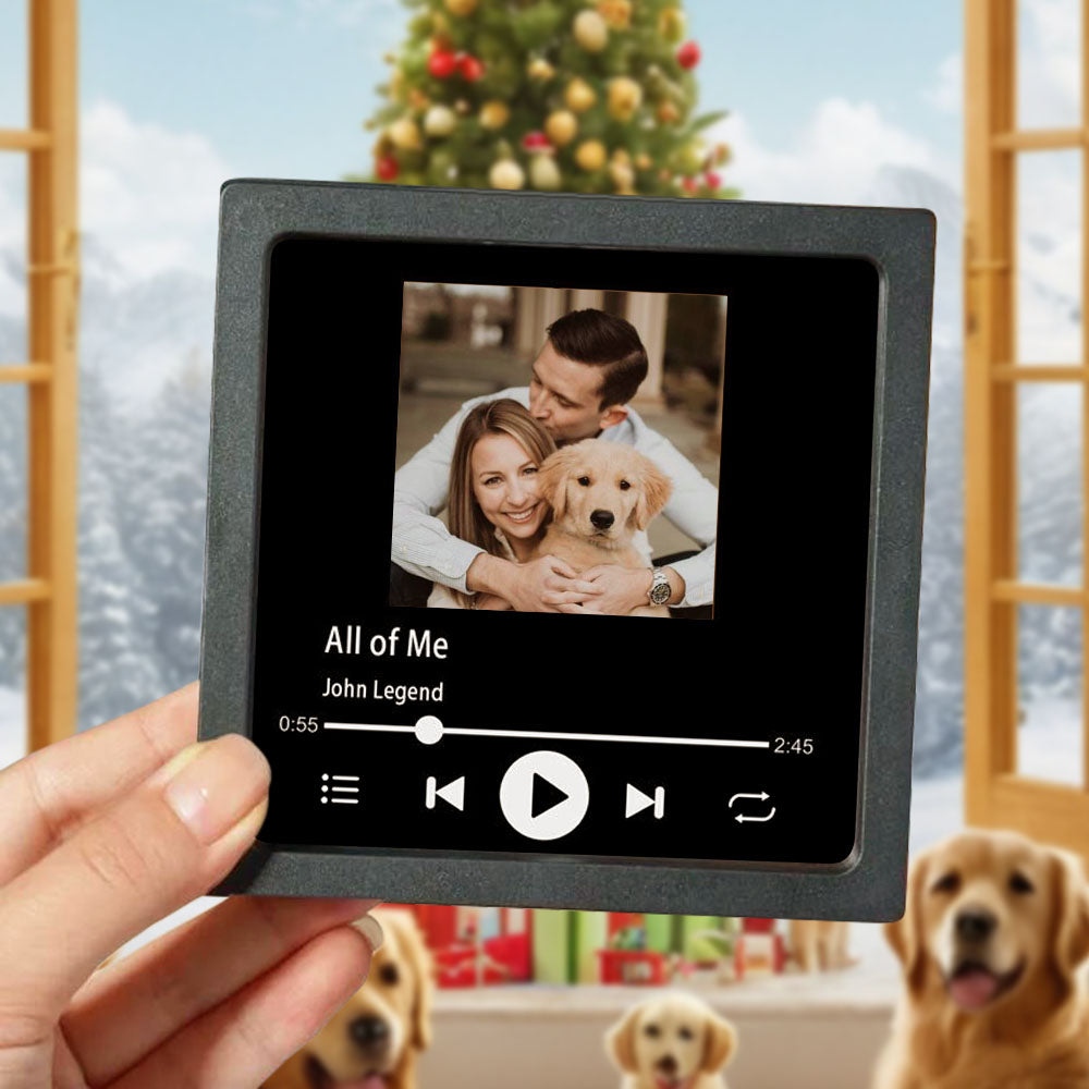 Personalisierter Fotoalbum-Kühlschrankmagnet, spielt ein ganzes Lied, das wir laden, personalisierter Kühlschrankmagnet, individueller Musikmagnet
