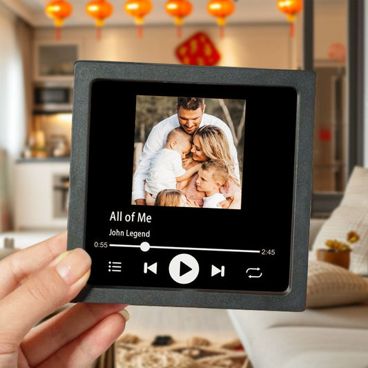 Personalisierter Fotoalbum-Kühlschrankmagnet, spielt ein ganzes Lied, das wir laden, personalisierter Kühlschrankmagnet, individueller Musikmagnet