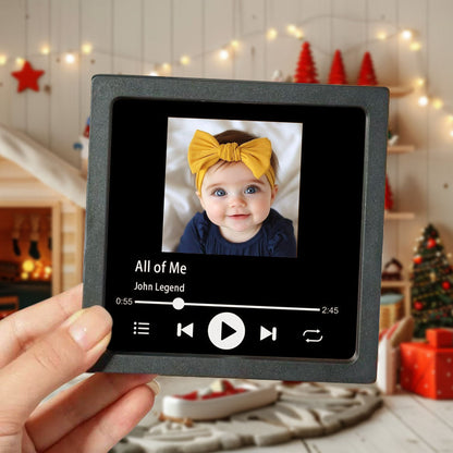 Personalisierter Fotoalbum-Kühlschrankmagnet, spielt ein ganzes Lied, das wir laden, personalisierter Kühlschrankmagnet, individueller Musikmagnet