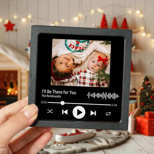 Personalisierte Musik, einzigartige Geschenke für Musikliebhaber, Paare, Geschenke zum 1. Jahrestag, individuelle Kühlschrankdekoration, Fotomagnete. Personalisierter Musik-KühlschrankmagnetKühlschrankmagnete als einzigartiges Geschenk für Musik