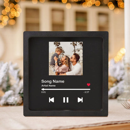 Personalisierter Fotoalbum-Kühlschrankmagnet mit Lied Ihrer Wahl | Einzigartiges romantisches Geschenk für Sie oder Ihn |