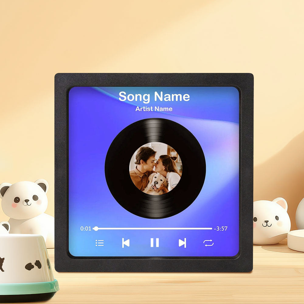 Tap To Play, individueller Musikmagnet, individueller Kühlschrankmagnet, Musik-Player-Magnet, Geburtstagsgeschenk | Jubiläumsgeschenk | Hochzeitsgeschenk
