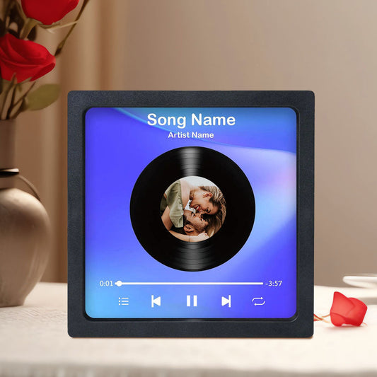Tap To Play, individueller Musikmagnet, individueller Kühlschrankmagnet, Musik-Player-Magnet, Geburtstagsgeschenk | Jubiläumsgeschenk | Hochzeitsgeschenk