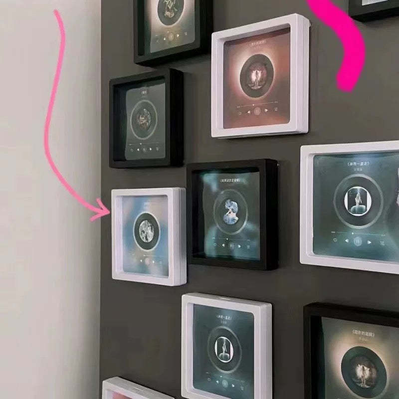 Personalisierter Album-Kühlschrankmagnet - Kann Musik abspielen