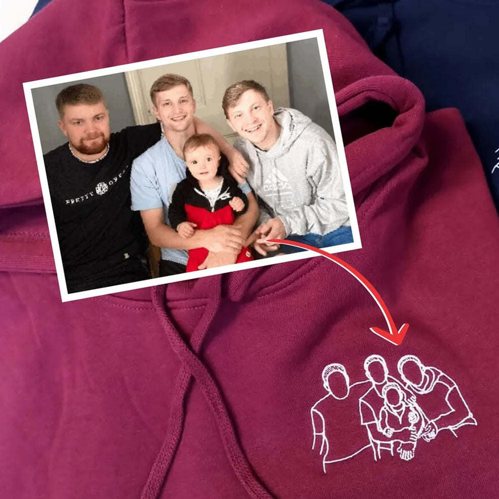 Muttertags-Special: Besticktes Sweatshirt mit individuellem Foto