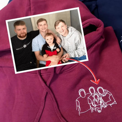 Muttertags-Special: Besticktes Sweatshirt mit individuellem Foto