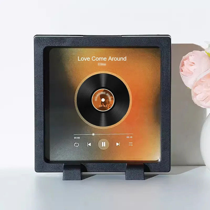 Personalisierter Album-Kühlschrankmagnet - Kann Musik abspielen