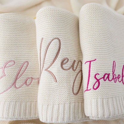 Mit Liebe bestickt - Ihre persönliche Babydecke für einzigartige Kuschelmomente