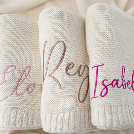 Mit Liebe bestickt - Ihre persönliche Babydecke für einzigartige Kuschelmomente