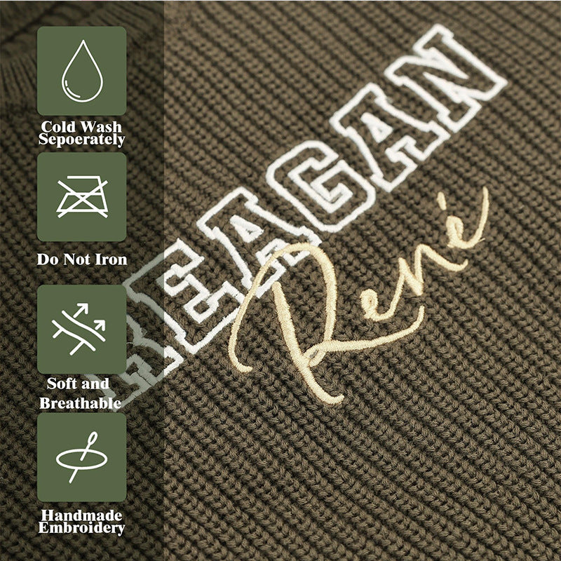 Babypullover mit Namen – Bezaubernde individuelle Strickmode für Neugeborene und Kleinkinder