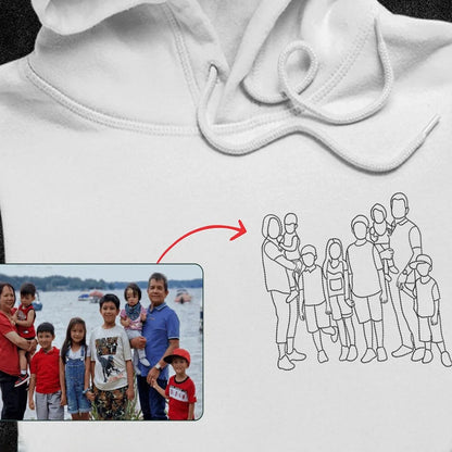 Muttertags-Special: Besticktes Sweatshirt mit individuellem Foto