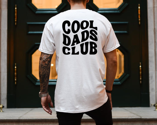 T-Shirt Cool Dads Club - Vatertagsgeschenk - Papa Shirt - Geschenk für frischgebackene Väter - Geburtstagsgeschenk für Papa - Herren T-Shirt