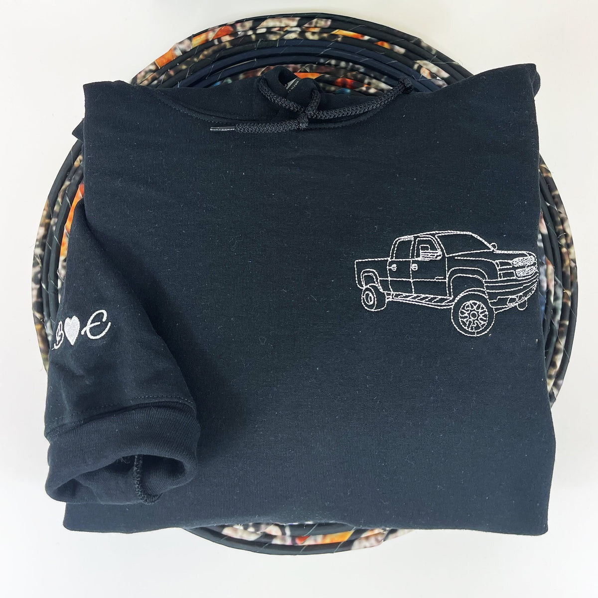 Individuell Bestickte Sweatshirts, Autogurte Mit Fotos, Personalisierte Bestickte Autogurte Mit Fotos, T-Shirts, Bestickte Autos