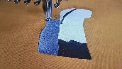 Individuell besticktes Sweatshirt, individuell bestickter Hoodie, individuelles Fotoportrait, individuell besticktes Shirt, gesichtsloses Familienporträt, Geschenk für Paare